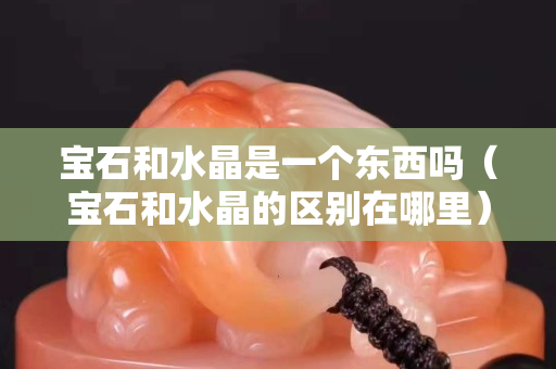 宝石和水晶是一个东西吗（宝石和水晶的区别在哪里）