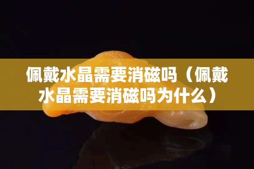 佩戴水晶需要消磁吗（佩戴水晶需要消磁吗为什么）