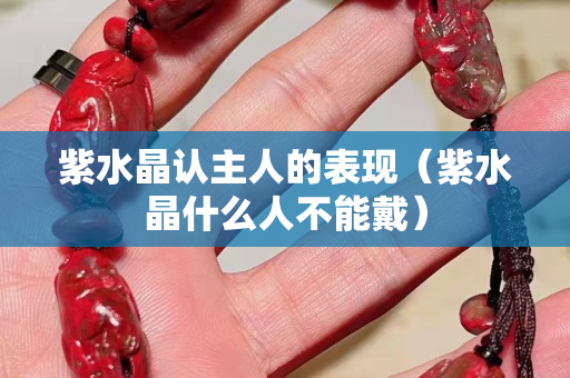 紫水晶认主人的表现（紫水晶什么人不能戴）