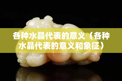 各种水晶代表的意义（各种水晶代表的意义和象征）