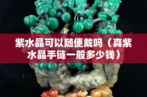 紫水晶可以随便戴吗（真紫水晶手链一般多少钱）