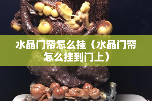 水晶门帘怎么挂（水晶门帘怎么挂到门上）