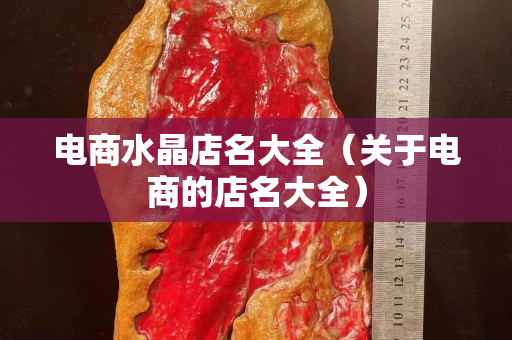 电商水晶店名大全（关于电商的店名大全）