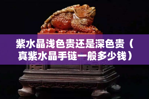紫水晶浅色贵还是深色贵（真紫水晶手链一般多少钱）
