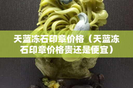 天蓝冻石印章价格（天蓝冻石印章价格贵还是便宜）