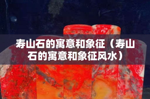 寿山石的寓意和象征（寿山石的寓意和象征风水）