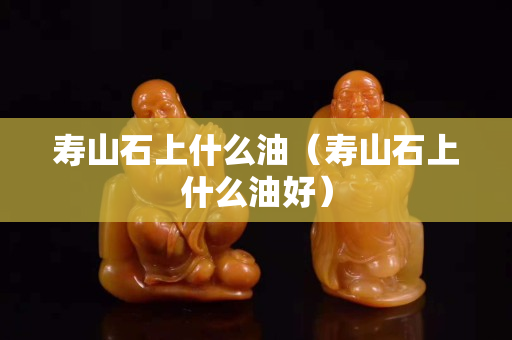 寿山石上什么油（寿山石上什么油好）