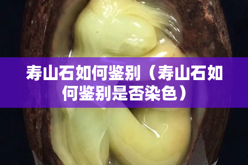 寿山石如何鉴别（寿山石如何鉴别是否染色）