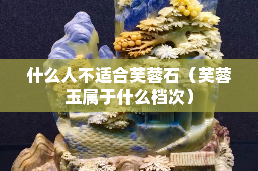 什么人不适合芙蓉石（芙蓉玉属于什么档次）