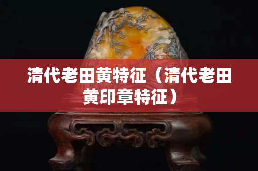 清代老田黄特征（清代老田黄印章特征）