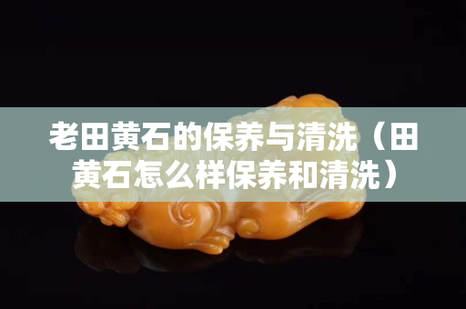 老田黄石的保养与清洗（田黄石怎么样保养和清洗）