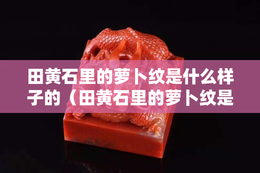 田黄石里的萝卜纹是什么样子的（田黄石里的萝卜纹是什么样子的）