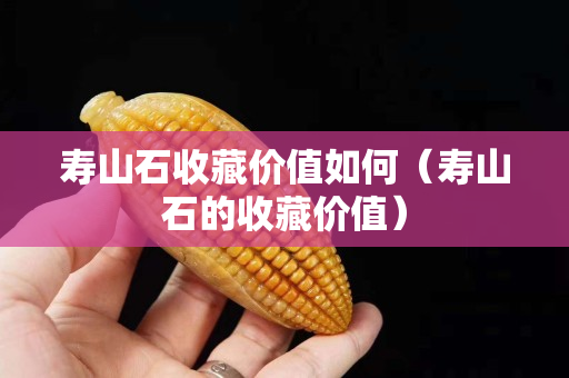 寿山石收藏价值如何（寿山石的收藏价值）