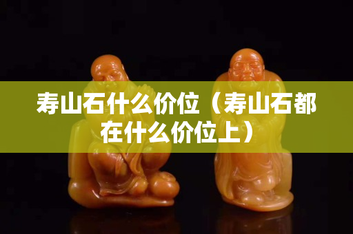 寿山石什么价位（寿山石都在什么价位上）