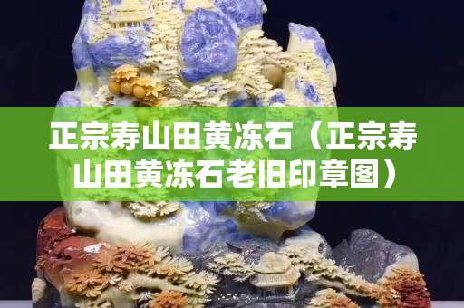 正宗寿山田黄冻石（正宗寿山田黄冻石老旧印章图）