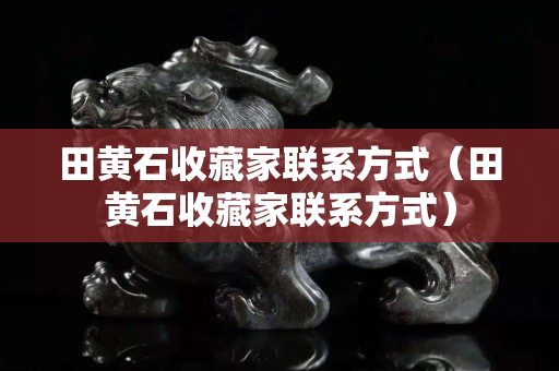 田黄石收藏家联系方式（田黄石收藏家联系方式）