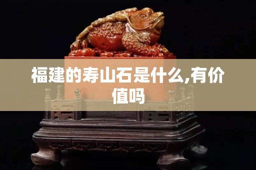 福建的寿山石是什么,有价值吗