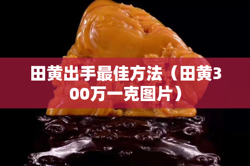 田黄出手最佳方法（田黄300万一克图片）