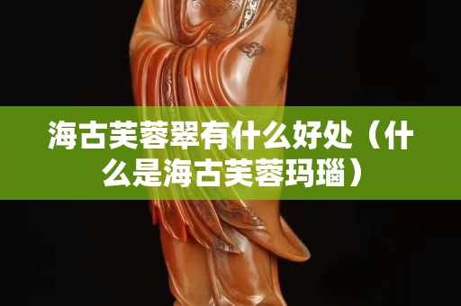 海古芙蓉翠有什么好处（什么是海古芙蓉玛瑙）