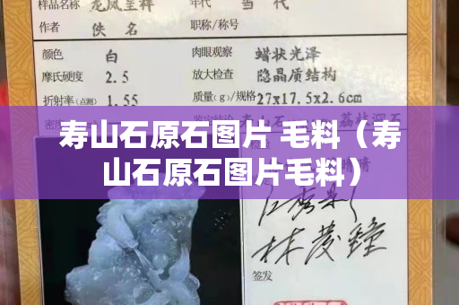 寿山石原石图片 毛料（寿山石原石图片毛料）