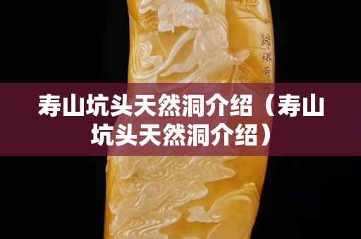 寿山坑头天然洞介绍（寿山坑头天然洞介绍）