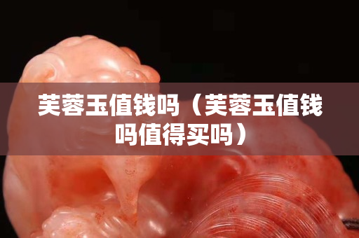 芙蓉玉值钱吗（芙蓉玉值钱吗值得买吗）
