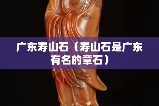 广东寿山石（寿山石是广东有名的章石）