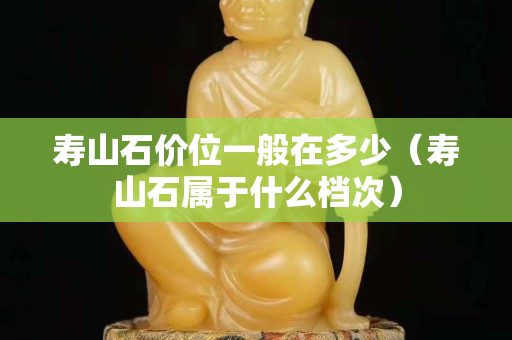 寿山石价位一般在多少（寿山石属于什么档次）
