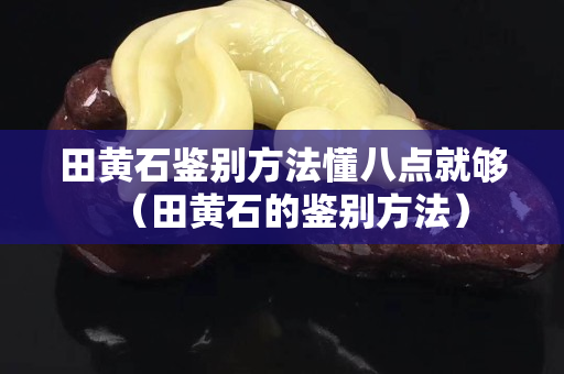 田黄石鉴别方法懂八点就够（田黄石的鉴别方法）