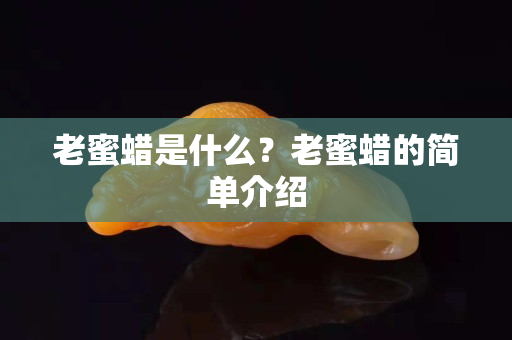 老蜜蜡是什么？老蜜蜡的简单介绍