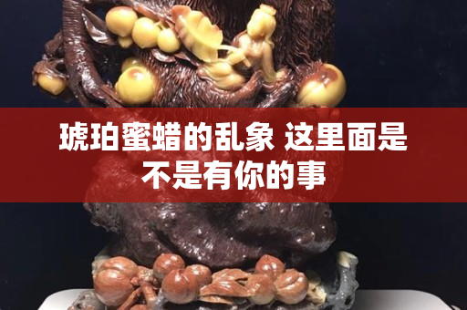 琥珀蜜蜡的乱象 这里面是不是有你的事