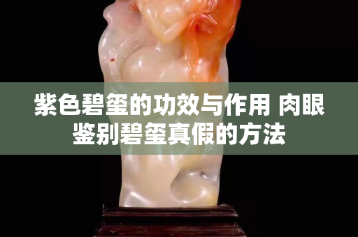 紫色碧玺的功效与作用 肉眼鉴别碧玺真假的方法