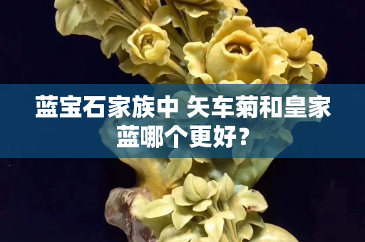 蓝宝石家族中 矢车菊和皇家蓝哪个更好？
