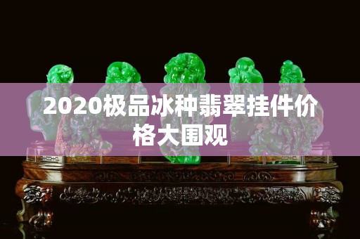 2020极品冰种翡翠挂件价格大围观