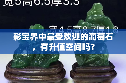 彩宝界中最受欢迎的葡萄石，有升值空间吗？