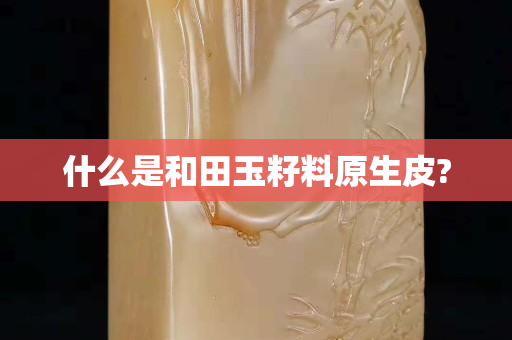 什么是和田玉籽料原生皮?