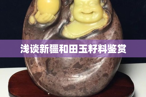 浅谈新疆和田玉籽料鉴赏