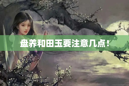 盘养和田玉要注意几点！