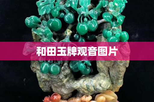 和田玉牌观音图片