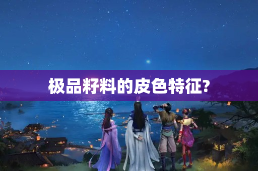 极品籽料的皮色特征?