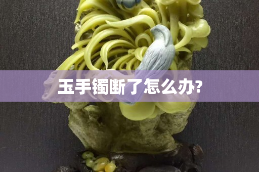 玉手镯断了怎么办?