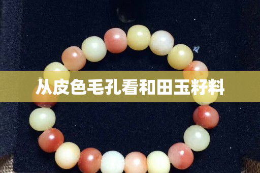 从皮色毛孔看和田玉籽料