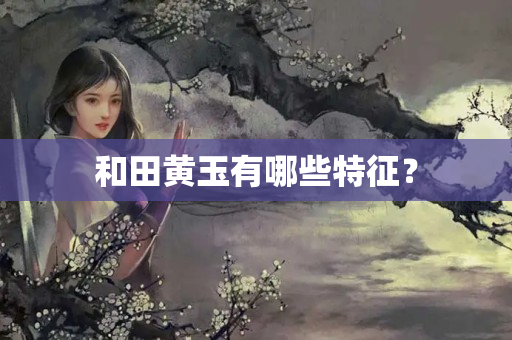 和田黄玉有哪些特征？