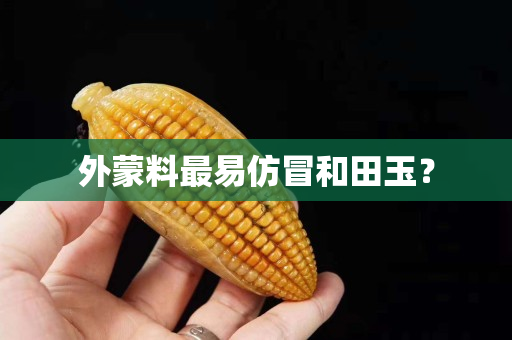 外蒙料最易仿冒和田玉？