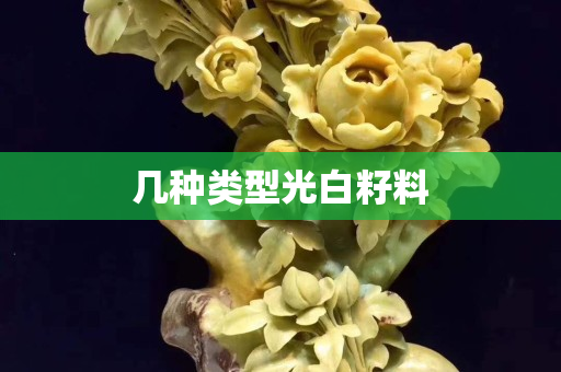 几种类型光白籽料