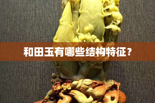 和田玉有哪些结构特征？