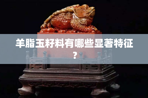 羊脂玉籽料有哪些显著特征？