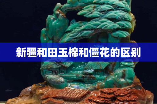 新疆和田玉棉和僵花的区别