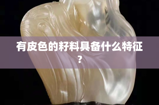 有皮色的籽料具备什么特征?