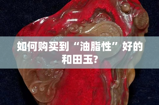 如何购买到“油脂性”好的和田玉?